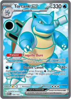 Carte Pokémon: Tortank ex