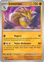 Carte Pokémon: Sablaireau