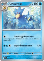 Carte Pokémon: Akwakwak