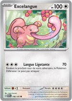 Carte Pokémon: Excelangue