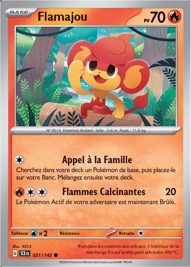 Carte Pokémon: Flamajou