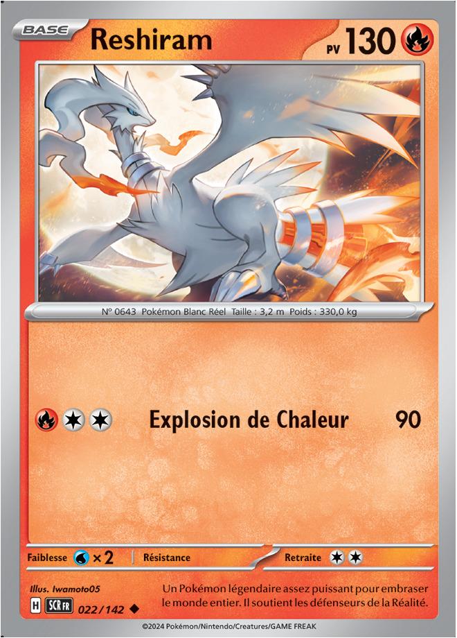 Carte Pokémon: Reshiram