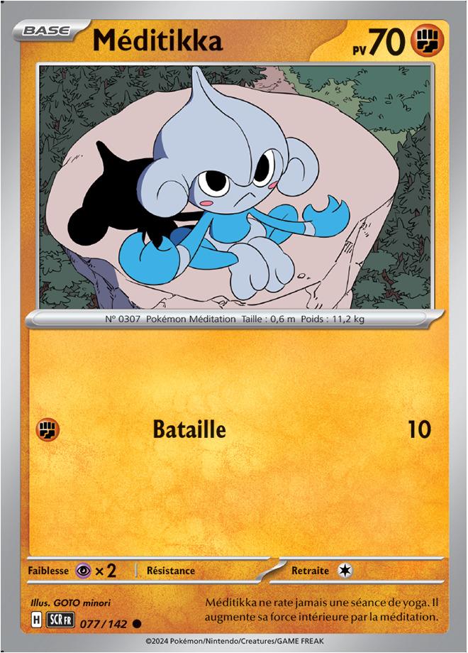 Carte Pokémon: Méditikka