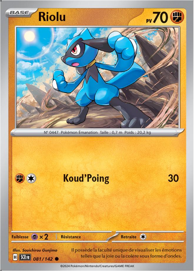 Carte Pokémon: Riolu