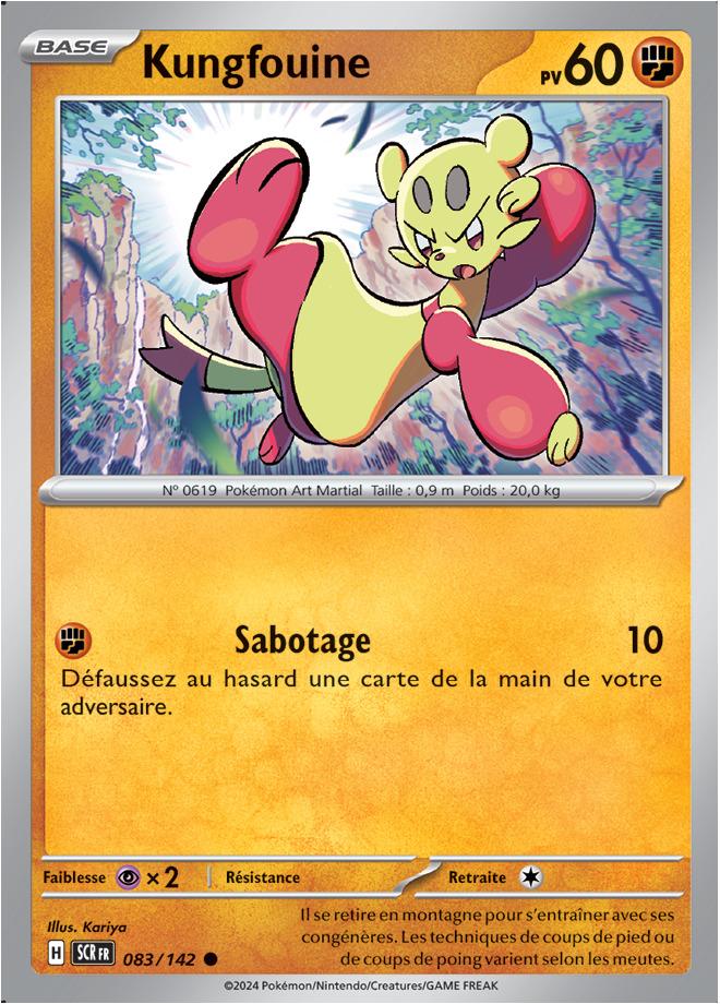 Carte Pokémon: Kungfouine