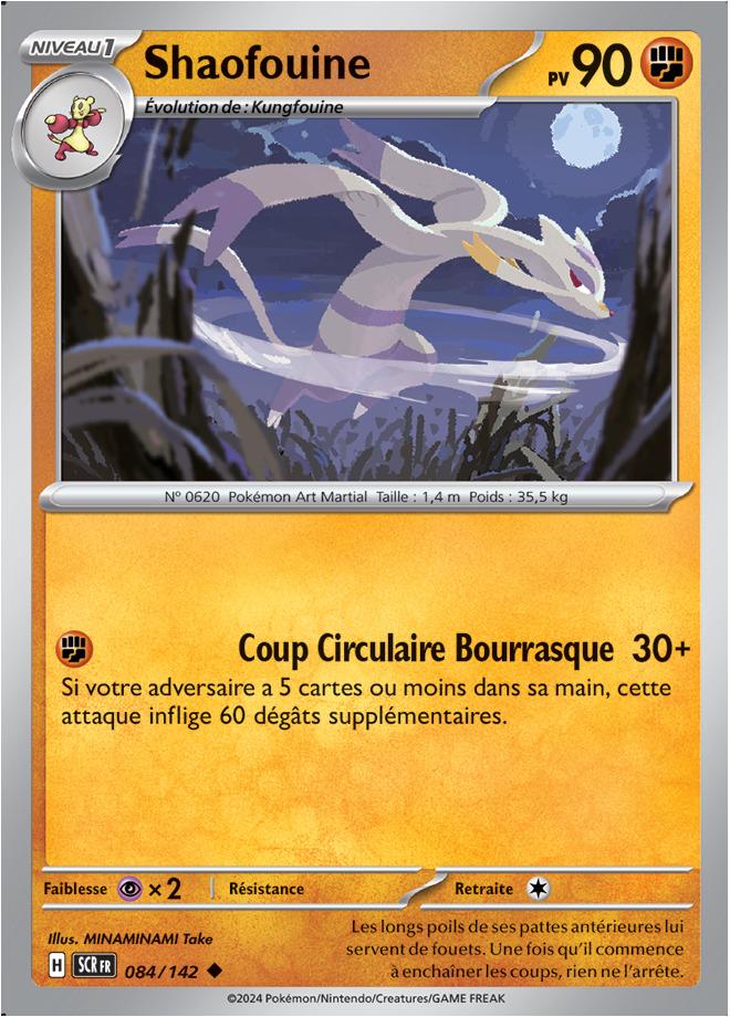 Carte Pokémon: Shaofouine