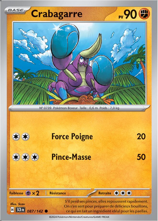 Carte Pokémon: Crabagarre