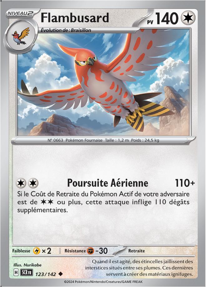 Carte Pokémon: Flambusard