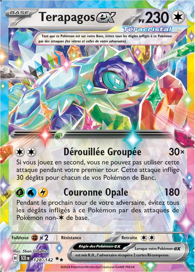 Carte Pokémon: Terapagos ex