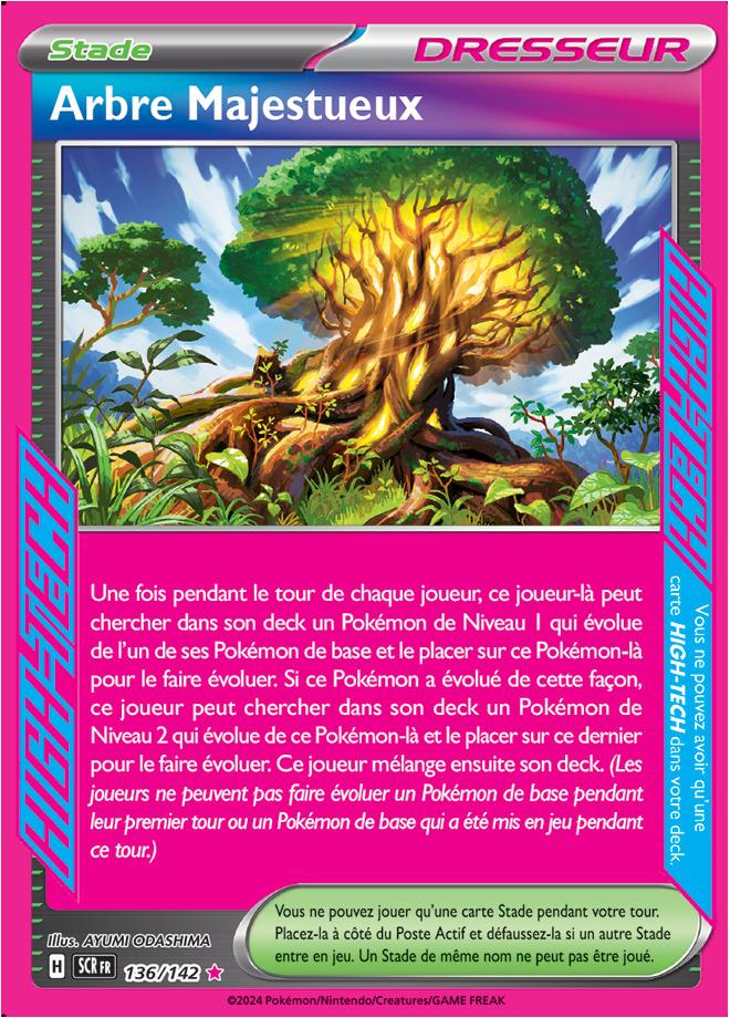 Carte Pokémon: Arbre Majestueux