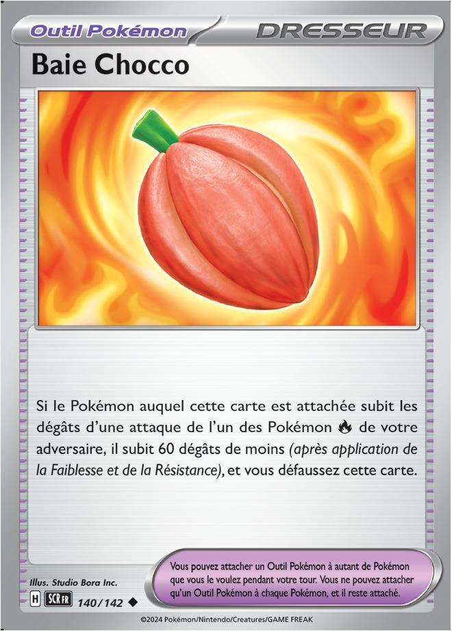 Carte Pokémon: Baie Chocco