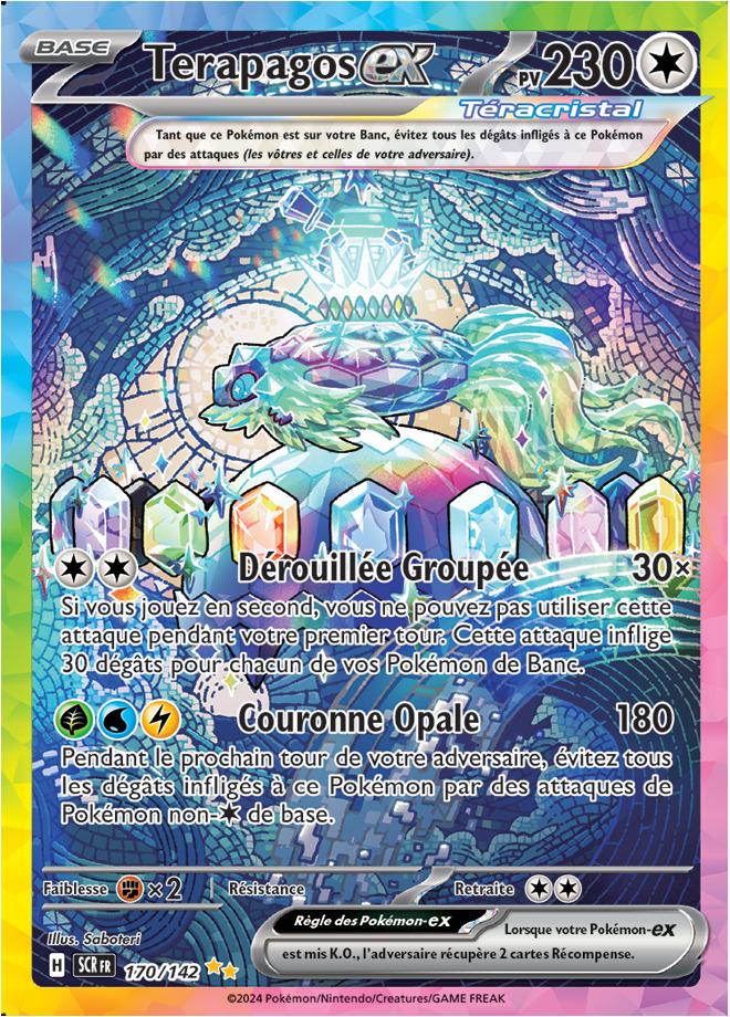 Carte Pokémon: Terapagos ex