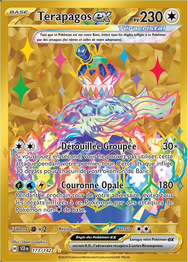 Carte Pokémon: Terapagos ex