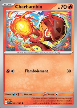 Carte Pokémon: Charbambin