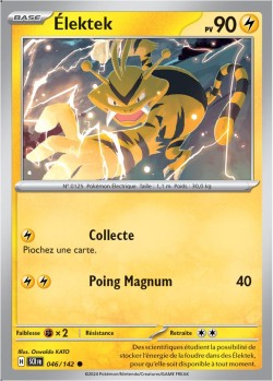 Carte Pokémon: Élektek