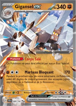 Carte Pokémon: Gigansel ex