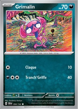 Carte Pokémon: Grimalin