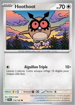 Carte Pokémon: Hoothoot