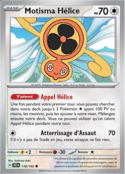 Carte Pokémon: Motisma Hélice