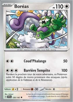 Carte Pokémon: Boréas