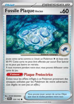 Carte Pokémon: Fossile Plaque Ancien