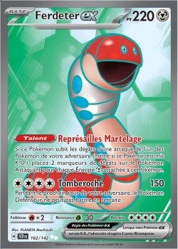 Carte Pokémon: Ferdeter ex