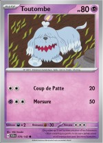 Carte Pokémon: Toutombe