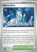 Carte Pokémon: Abîme Zéro