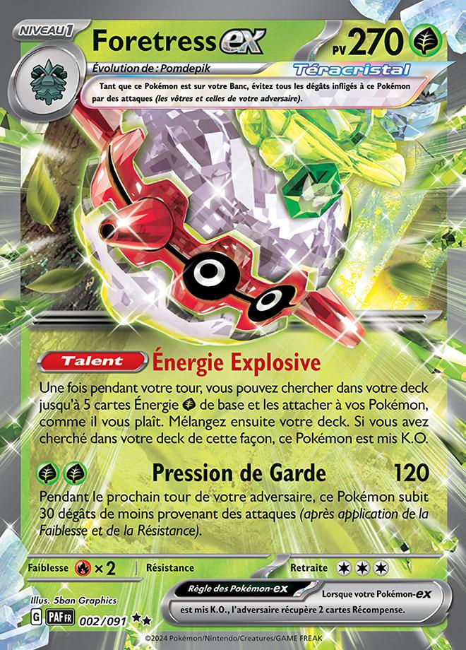 Carte Pokémon: Foretress ex