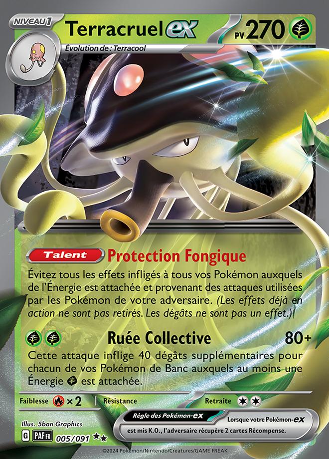 Carte Pokémon: Terracruel ex