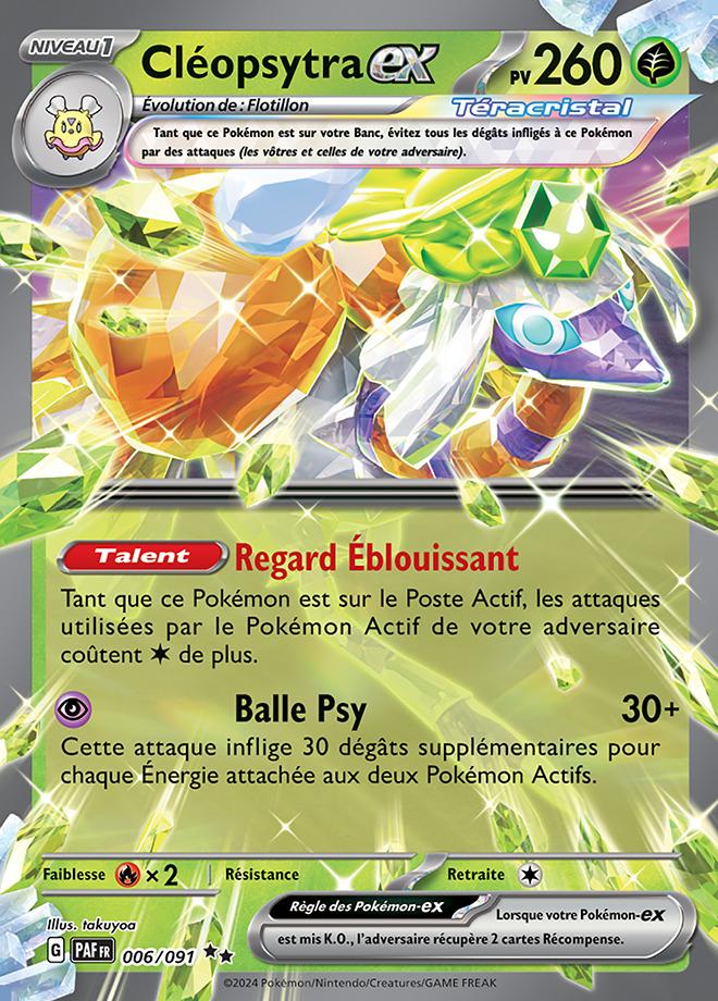 Carte Pokémon: Cléopsytra ex