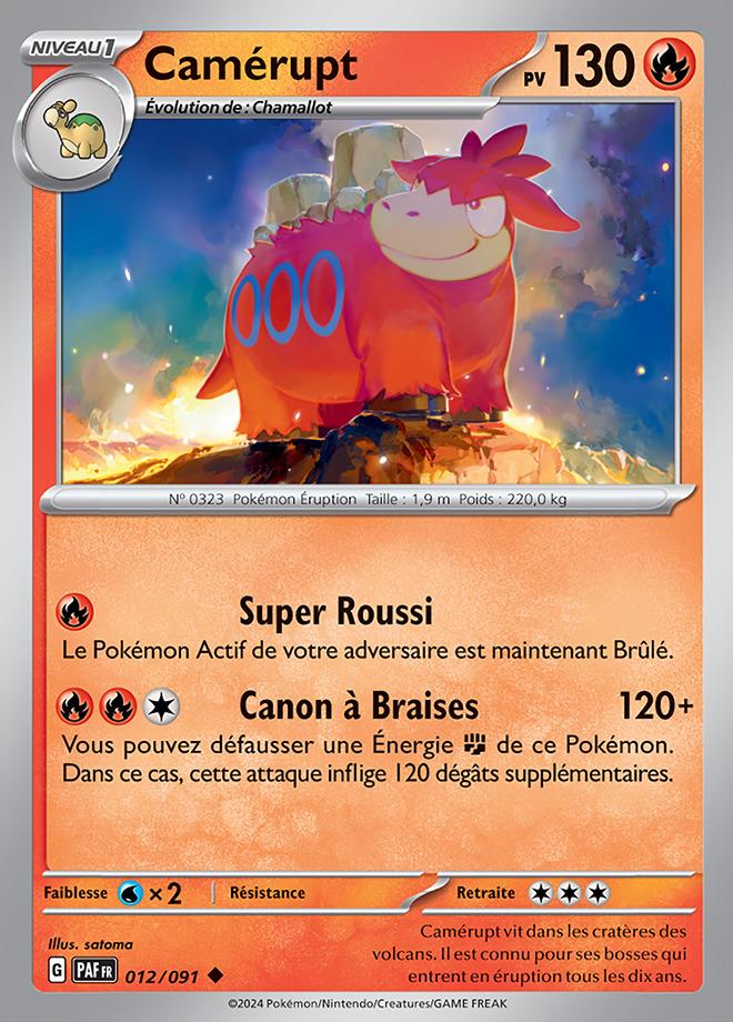 Carte Pokémon: Camérupt