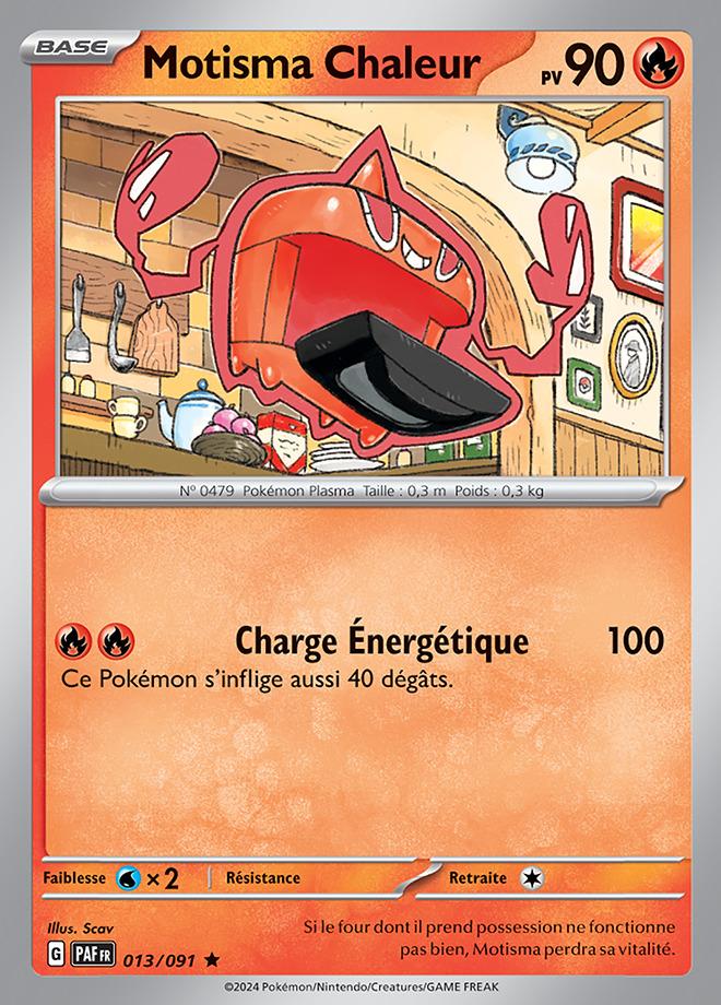 Carte Pokémon: Motisma Chaleur