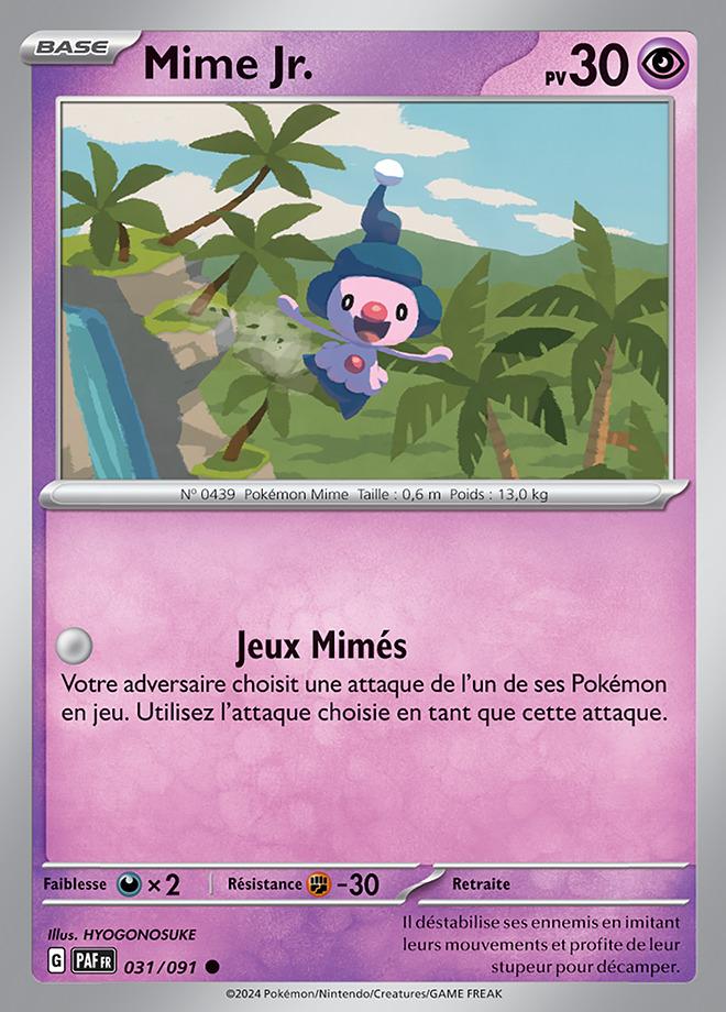 Carte Pokémon: Mime Jr.