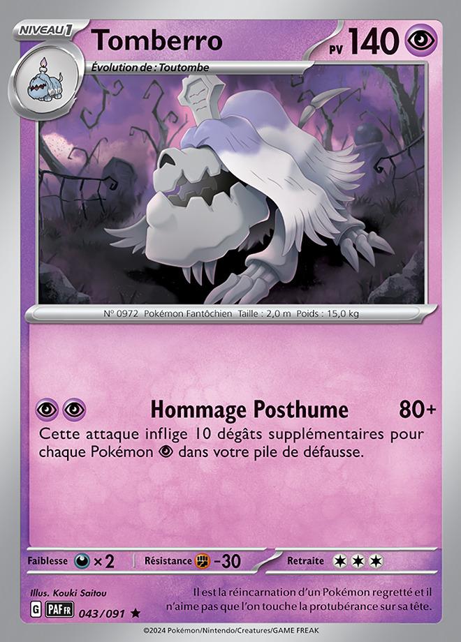 Carte Pokémon: Tomberro