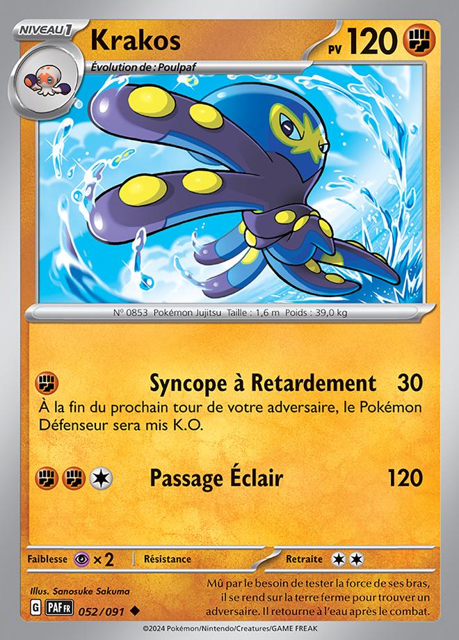 Carte Pokémon: Krakos