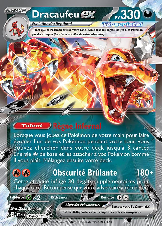 Carte Pokémon: Dracaufeu ex