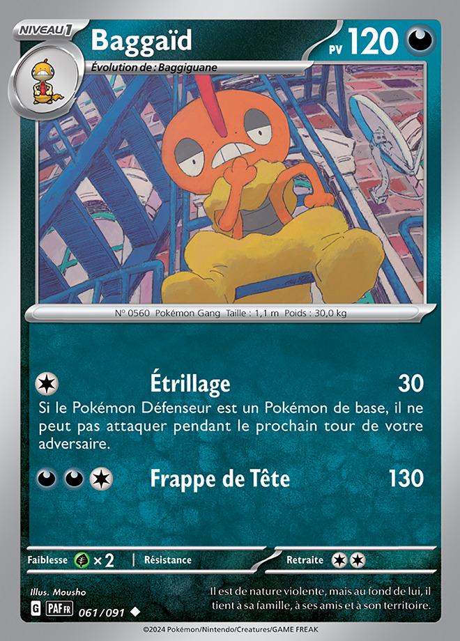 Carte Pokémon: Baggaïd