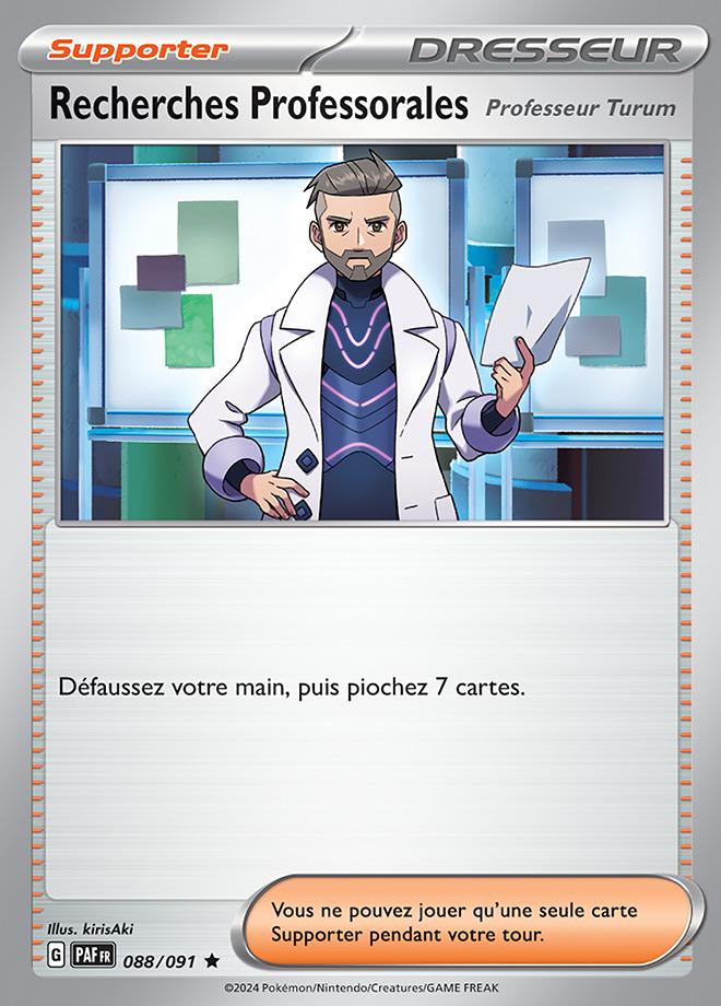 Carte Pokémon: Recherches Professorales