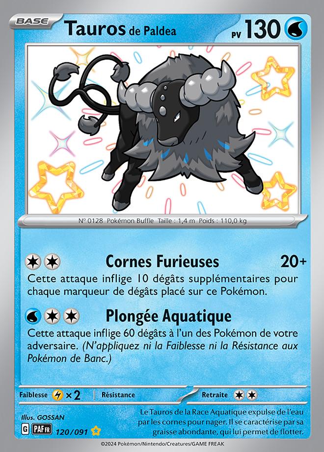 Carte Pokémon: Tauros de Paldea