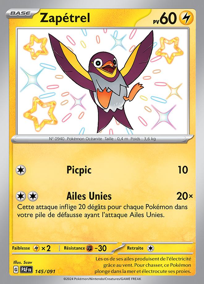 Carte Pokémon: Zapétrel