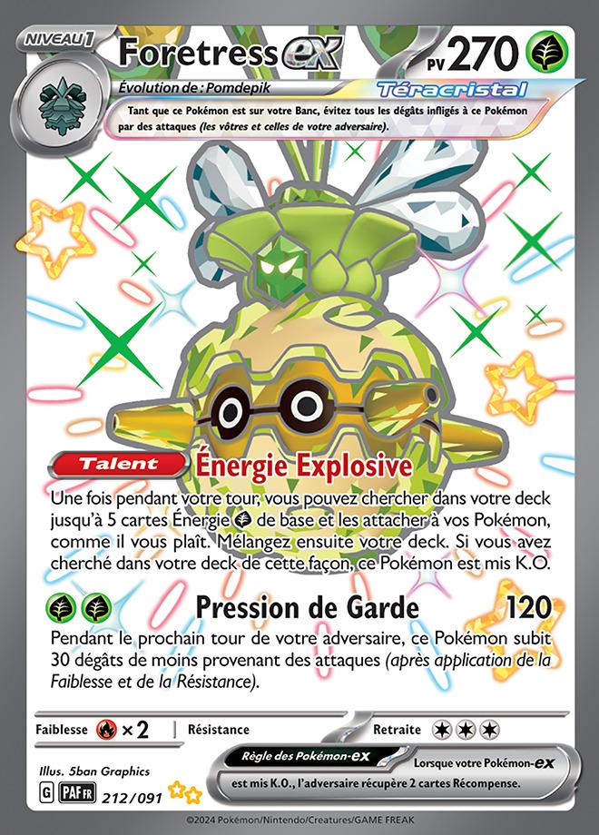 Carte Pokémon: Foretress ex