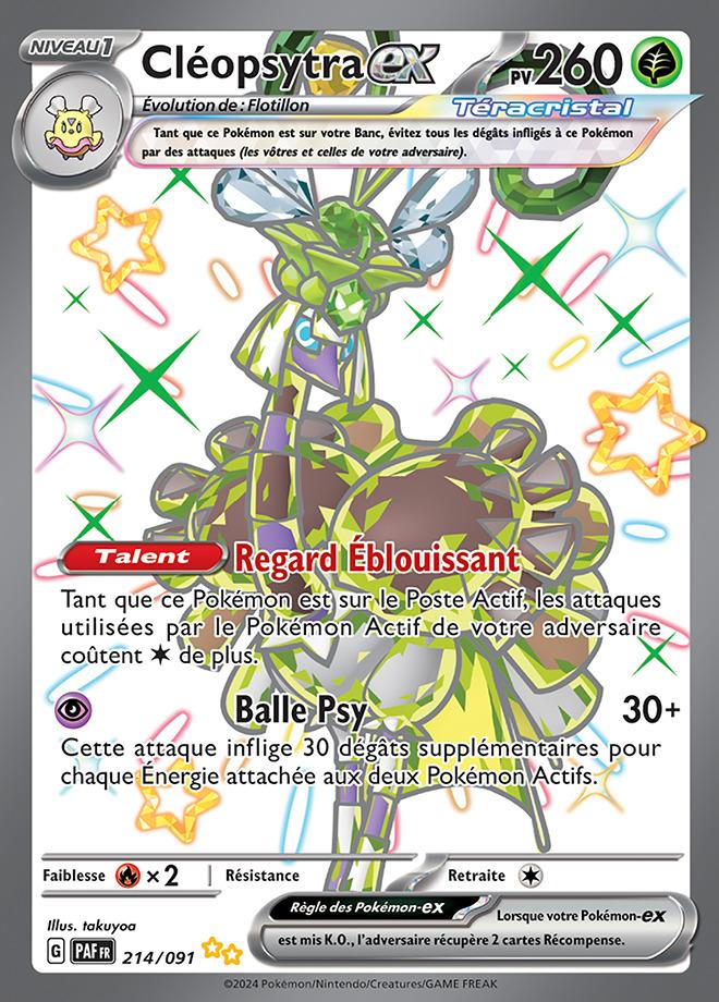 Carte Pokémon: Cléopsytra ex