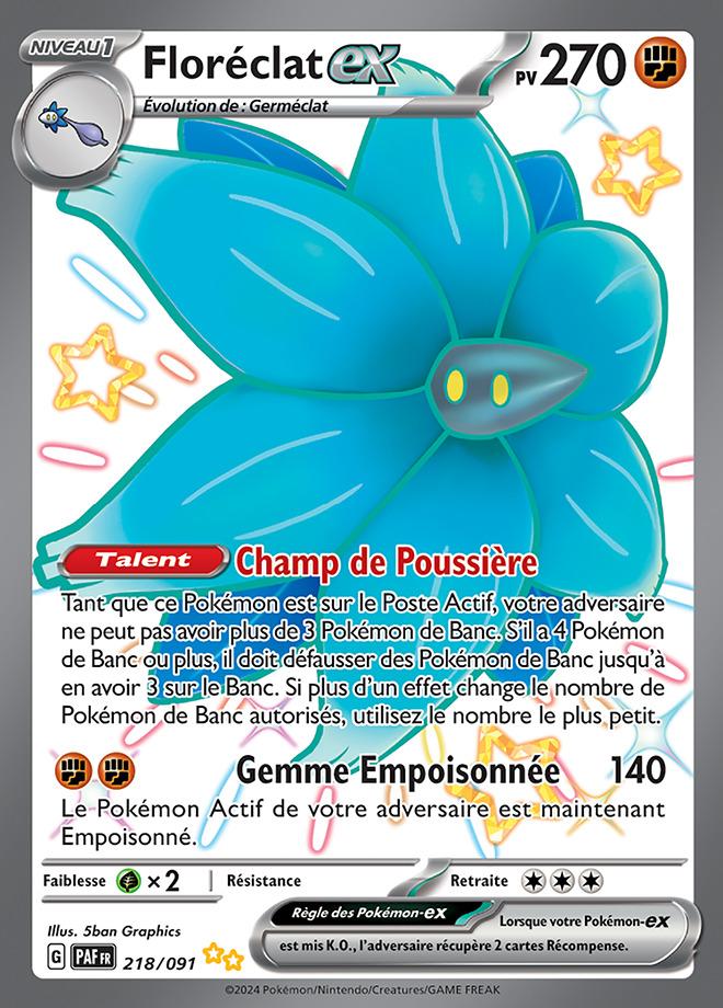 Carte Pokémon: Floréclat ex