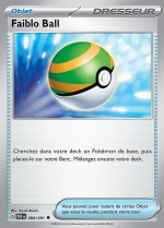 Carte Pokémon: Faiblo Ball