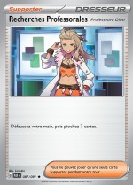 Carte Pokémon: Recherches Professorales