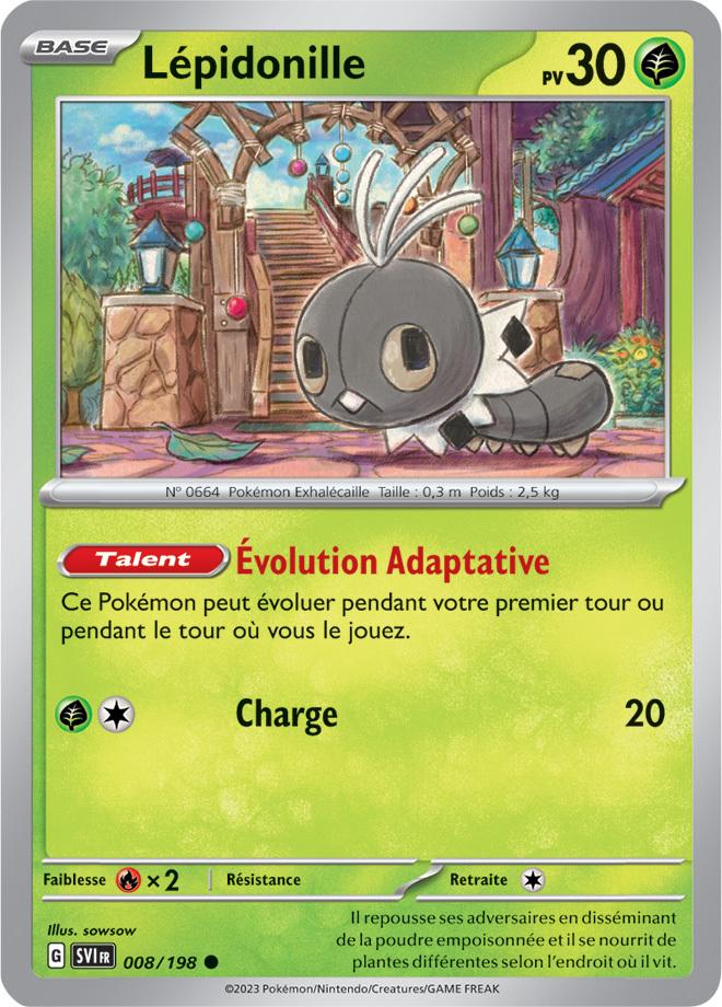 Carte Pokémon: Lépidonille