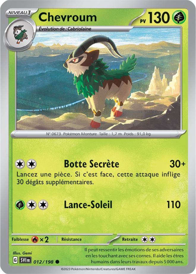 Carte Pokémon: Chevroum