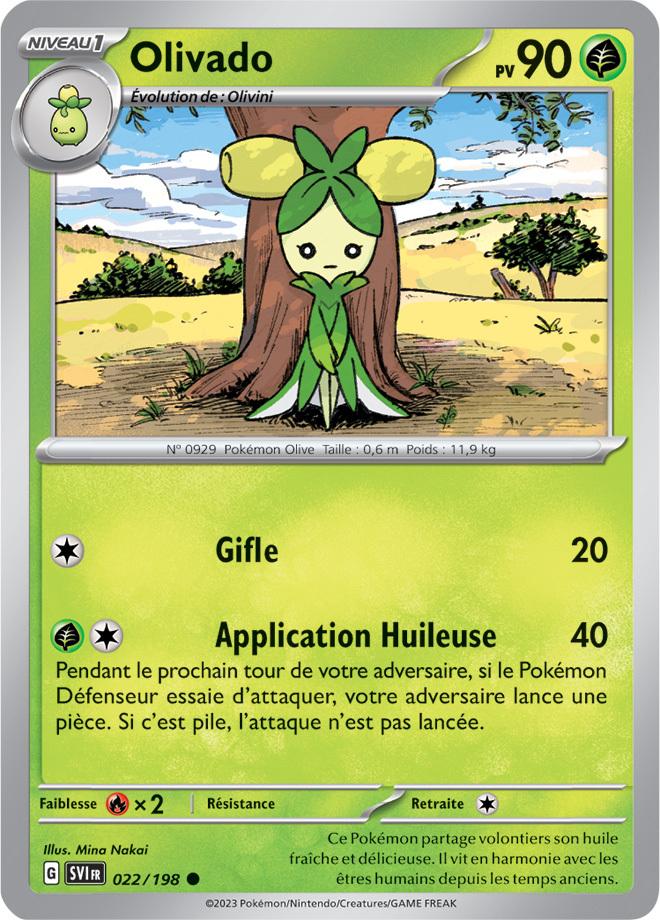 Carte Pokémon: Olivado