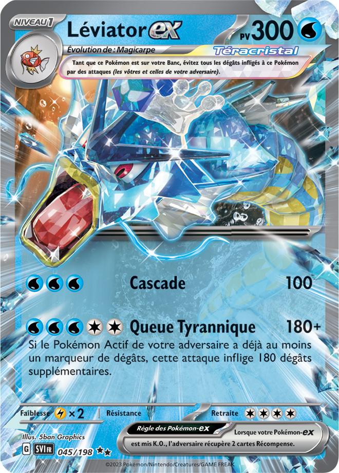 Carte Pokémon: Léviator ex